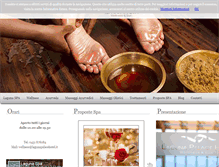 Tablet Screenshot of lagunaspa.net